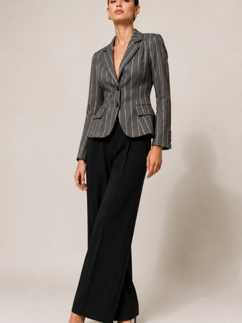 Vintage 'Bill Blass New York' Peplum Shape Blazer